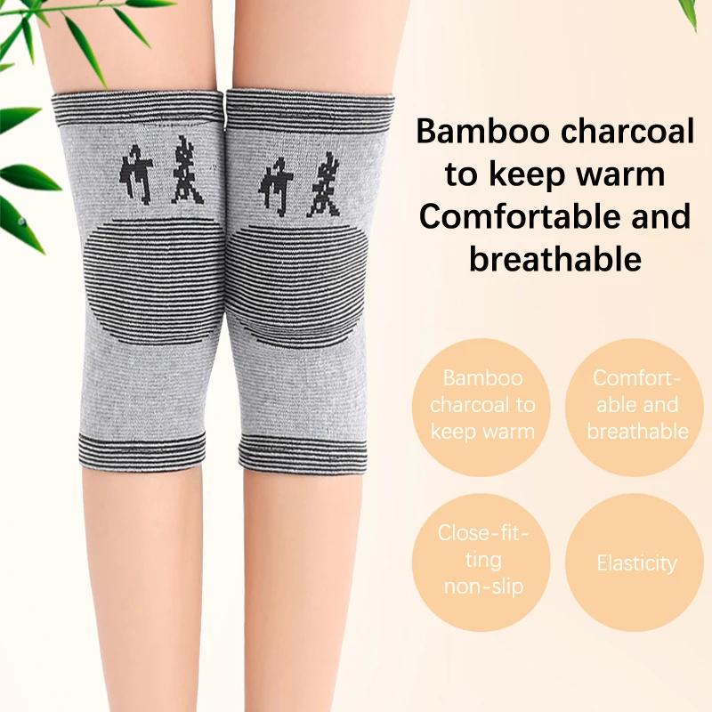 1 Pair Bamboo Charcoal Knee Support Leg Warmers Knee Sleeve for Hiking and Cycling Knee Pads
1 Pair Bamboo Charcoal Knee Support Leg Warmers Knee Sleeve for Hiking and Cycling Knee Pads