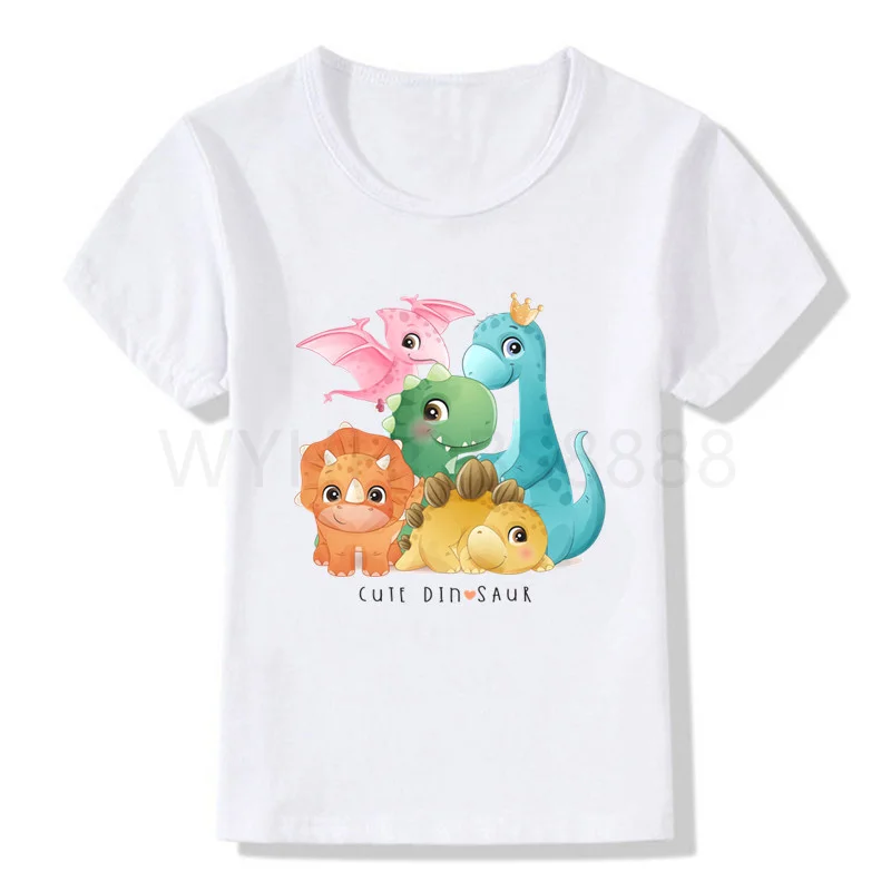 Boy/Girl Cartoon Dinosaur Print T-Shirt Kids Cute Birthday Gift Number Clothes Baby Dinosaur T-Shirt Kids Clothes
Boy/Girl Cartoon Dinosaur Print T-Shirt Kids Cute Birthday Gift Number Clothes Baby Dinosaur T-Shirt Kids Clothes