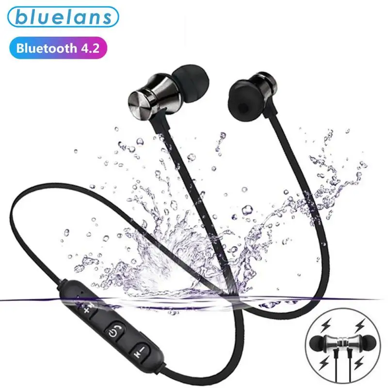 New XT11 Earphone Sport Magnetic Stereo Sports Waterproof Earbuds Wireless In-ear Headset with Mic for IPhone Samsung
New XT11 Earphone Sport Magnetic Stereo Sports Waterproof Earbuds Wireless In-ear Headset with Mic for IPhone Samsung