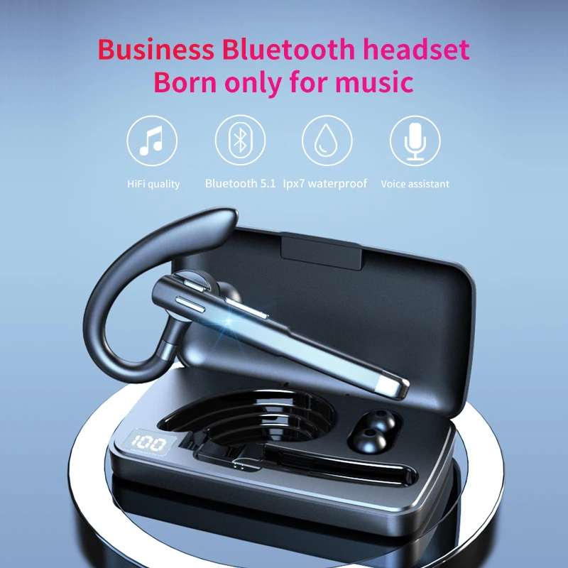 New Earphones Bluetooth Headphones Handsfree wireless headset Business headset Drive Call Sports earphones
New Earphones Bluetooth Headphones Handsfree wireless headset Business headset Drive Call Sports earphones