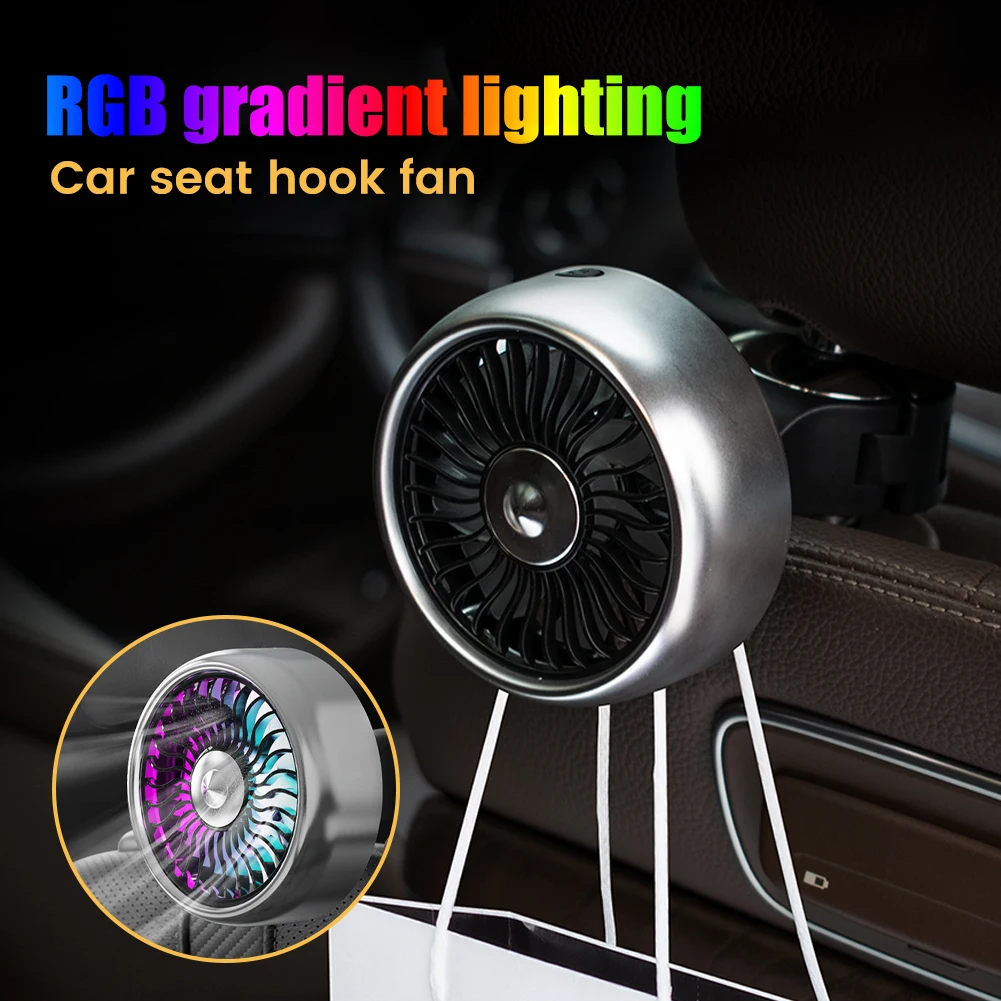 Car Cooling Fan Universal USB for Rear Seat Passenger 3 Gear Headrest Mini Fan with Atmosphere Light Fixed Backseat Cooler Fan
Car Cooling Fan Universal USB for Rear Seat Passenger 3 Gear Headrest Mini Fan with Atmosphere Light Fixed Backseat Cooler Fan