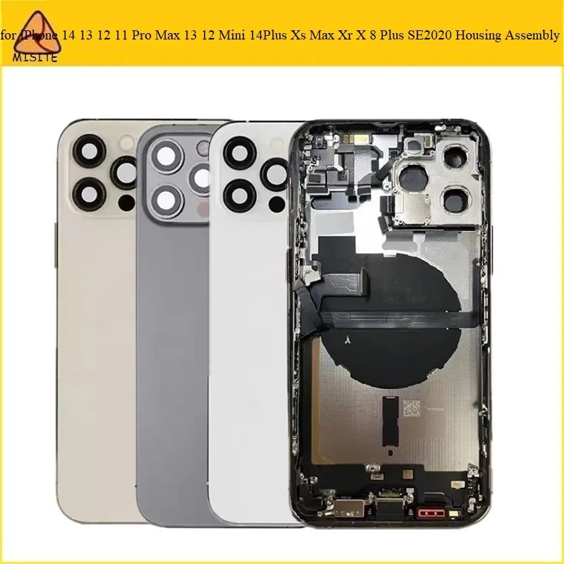 1Pc Full Back Housing Assembly Complete for iPhone 14 13 12 11 Pro Max 14 Plus Xs Max Xr X 8 7 Plus SE2020 Back Housing Cover
1Pc Full Back Housing Assembly Complete for iPhone 14 13 12 11 Pro Max 14 Plus Xs Max Xr X 8 7 Plus SE2020 Back Housing Cover