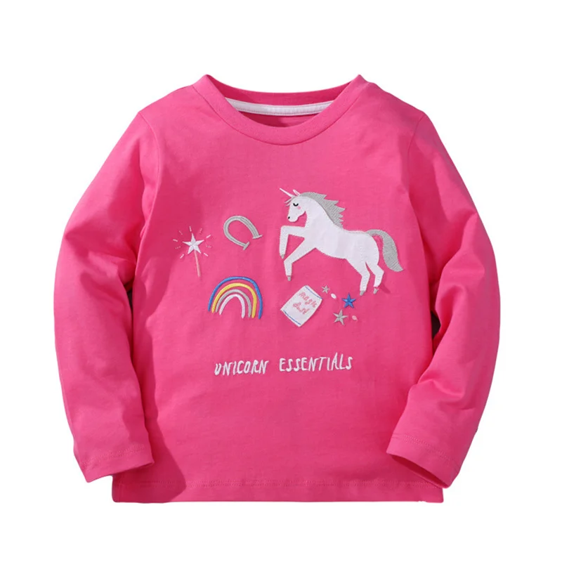 Girls T Shirts For Autumn Spring Long Sleeve Solid Tees Toddler Kids Blouse Cotton Floral Kids Tops Shirts
Girls T Shirts For Autumn Spring Long Sleeve Solid Tees Toddler Kids Blouse Cotton Floral Kids Tops Shirts