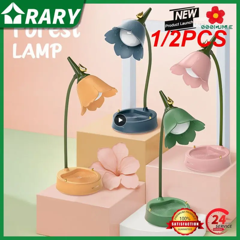 1/2PCS Kids Lamp,Creative Rechargeable Flower Desk Lamp LED Eye Protection Touch Sensor Table Lamp Dimmable Bedside Lamp
1/2PCS Kids Lamp,Creative Rechargeable Flower Desk Lamp LED Eye Protection Touch Sensor Table Lamp Dimmable Bedside Lamp