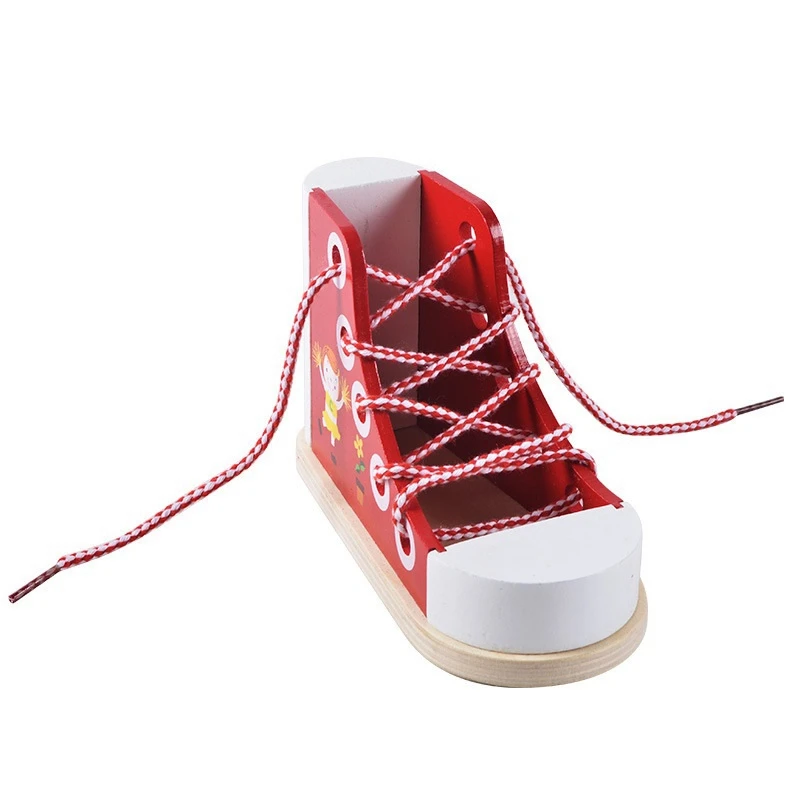 -Multifunction Wooden Lace-Up Shoes Toy Learning Lace Up Pencil Holder Shoe Tie Practice Toy For Kid Educational Toy
-Multifunction Wooden Lace-Up Shoes Toy Learning Lace Up Pencil Holder Shoe Tie Practice Toy For Kid Educational Toy