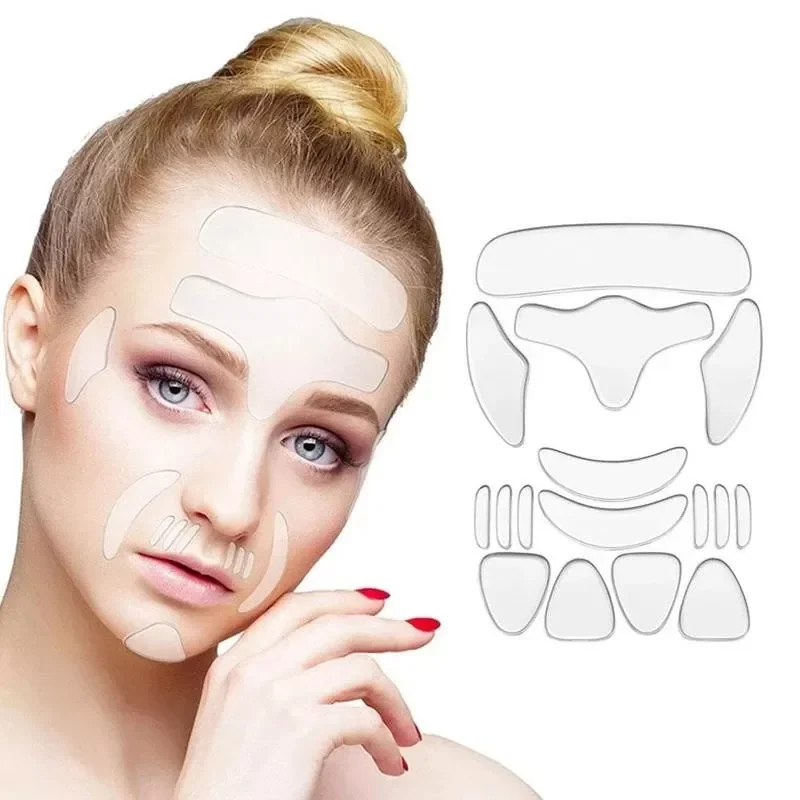 Reusable Silicone Patches Anti Rimpel Pads Silicone Wrinkle Removal Sticker Face Forehead Neck Eye Sticker Skin Care Patch
Reusable Silicone Patches Anti Rimpel Pads Silicone Wrinkle Removal Sticker Face Forehead Neck Eye Sticker Skin Care Patch