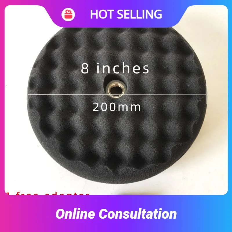 8-inch Double-sided Car Wave Polishing Wheels Sanding Sponge Ball Thick And Fine Automotive Cleaning Sponge Polishing Machine
8-inch Double-sided Car Wave Polishing Wheels Sanding Sponge Ball Thick And Fine Automotive Cleaning Sponge Polishing Machine