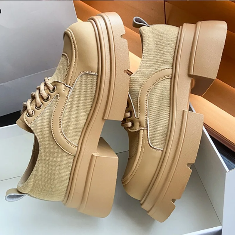 Thick Sole Loafers Women Summer Autumn New Chunky Heels British Style Single Shoes Denim Small Leather Shoe Platform Shoes
Thick Sole Loafers Women Summer Autumn New Chunky Heels British Style Single Shoes Denim Small Leather Shoe Platform Shoes