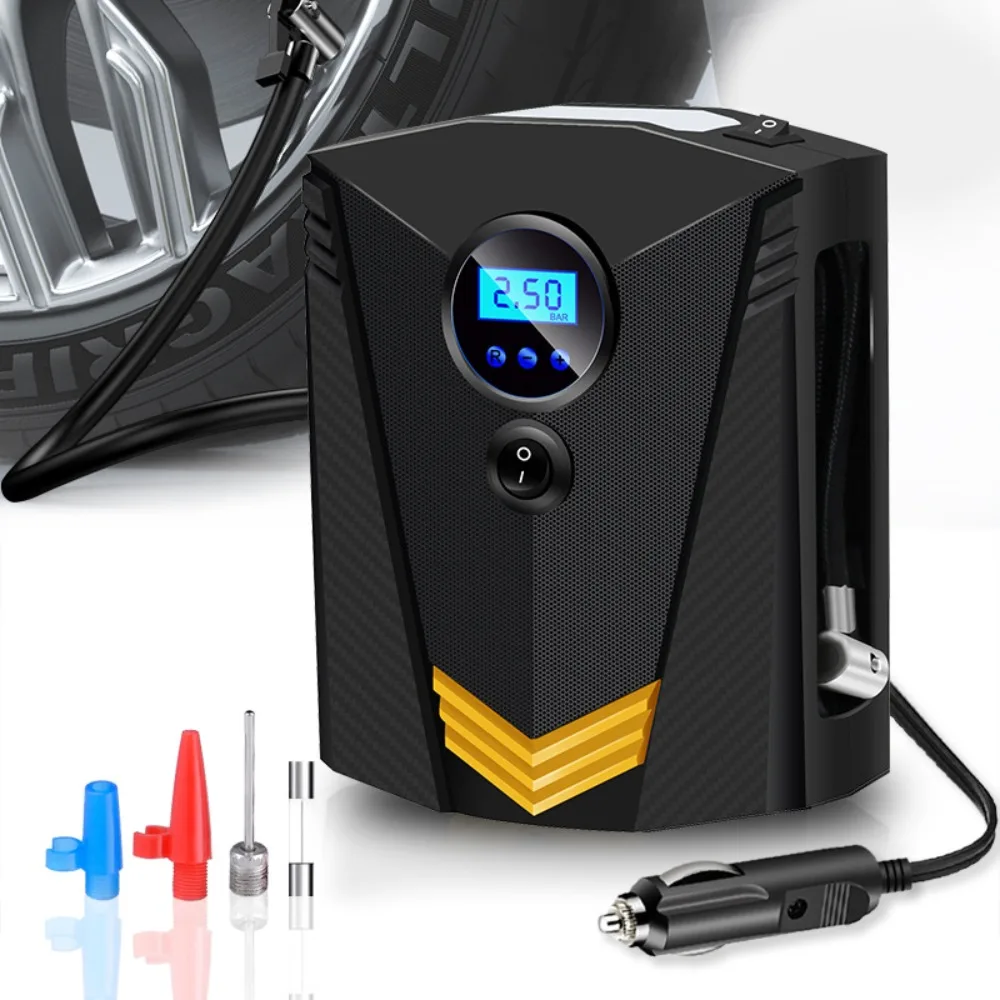 Wheels Rims Accessories Electric Motorcycle Pump Car Tyre Inflator Pump Auto Replacement Parts 150PSI Air Compressor LED Light
Wheels Rims Accessories Electric Motorcycle Pump Car Tyre Inflator Pump Auto Replacement Parts 150PSI Air Compressor LED Light