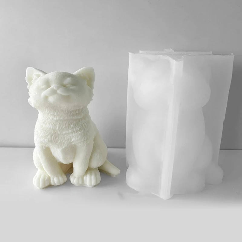 652F Cat-Candle Molds for Candle Making,Silicone Mold Animal Epoxy Resin Casting Molds for DIY Crafts,,Soap
652F Cat-Candle Molds for Candle Making,Silicone Mold Animal Epoxy Resin Casting Molds for DIY Crafts,,Soap