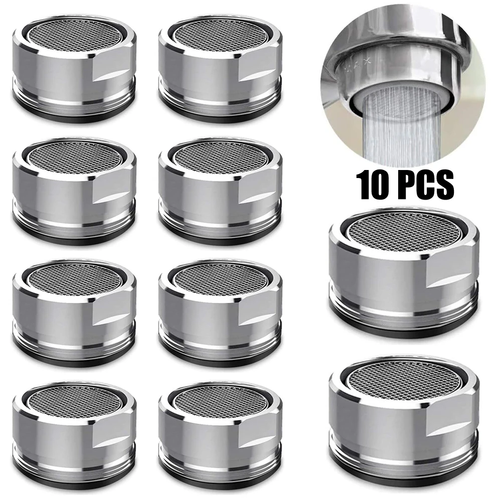 5/10/20pcs Water Saving Faucet Aerator 24mm Faucet Filter Nozzle For Kitchen Bathroom Washbasin Home Improvement Kitchen Fixture
5/10/20pcs Water Saving Faucet Aerator 24mm Faucet Filter Nozzle For Kitchen Bathroom Washbasin Home Improvement Kitchen Fixture