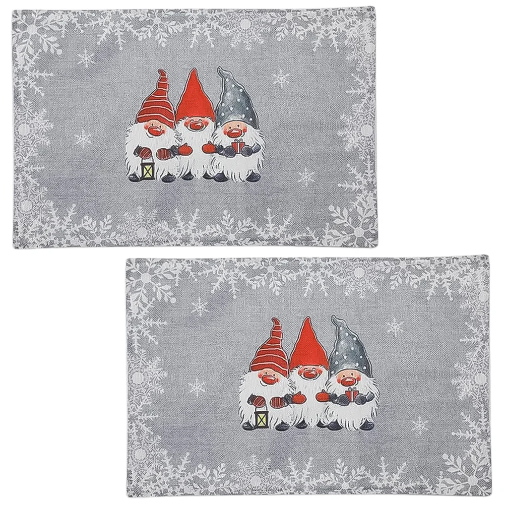 Placemats Christmas Tablemats Supplies Household Dish Pads Protection Cloth Holiday Coasters Gnome Dinner Non Woven
Placemats Christmas Tablemats Supplies Household Dish Pads Protection Cloth Holiday Coasters Gnome Dinner Non Woven