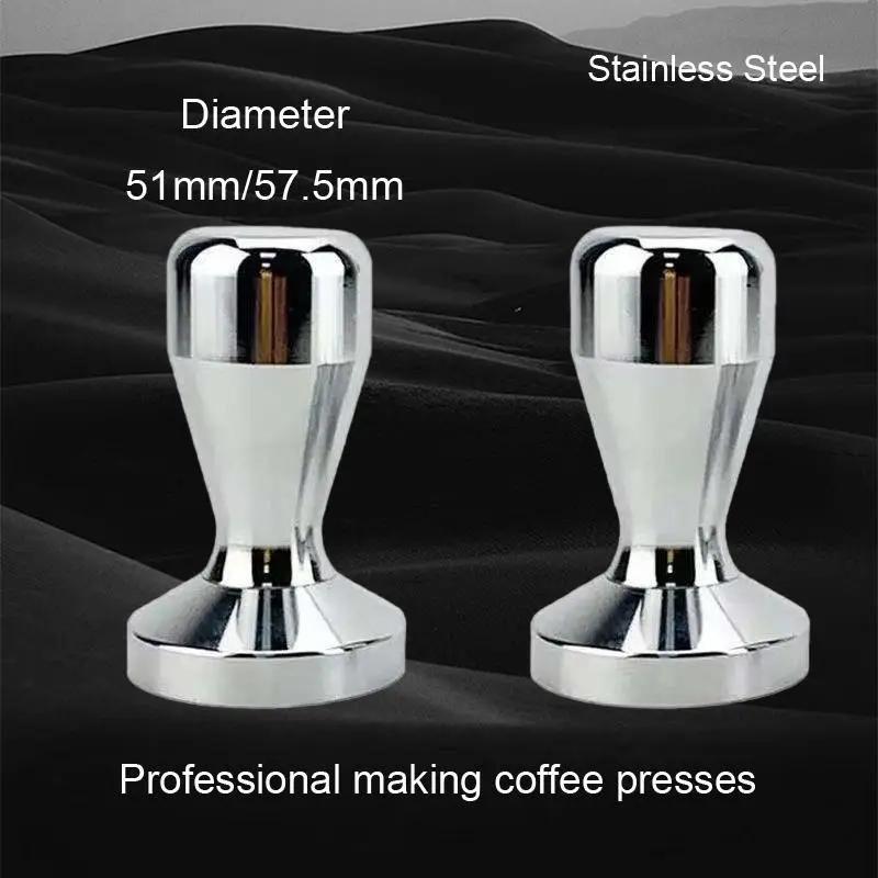 

Premium Stainless Steel Coffee Powder Press with Ergonomic Wooden Handle - The Ultimate Brewing Tool for Coffee Lovers