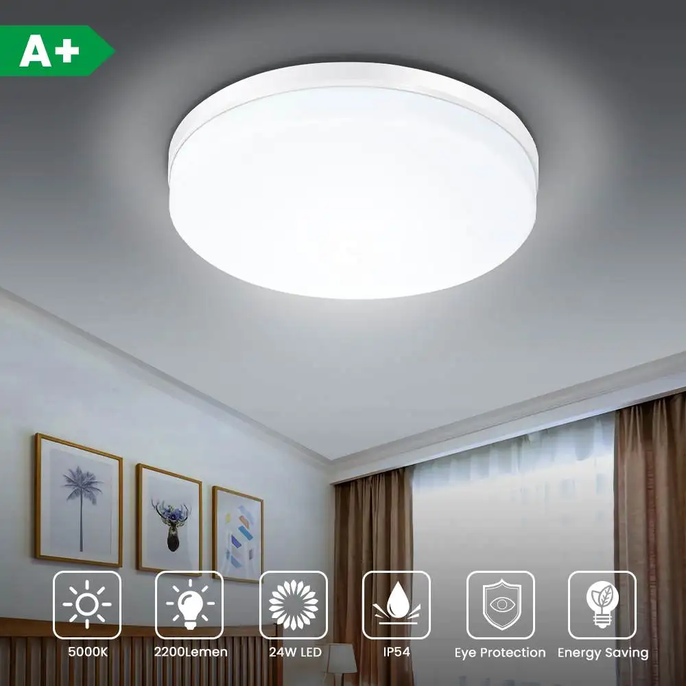 24W Ultra Thin Led Ceiling Lamp Modern Panel Ceiling Lights For Living Room Bedroom Kitchen Indoor Lighting Warm White AC85-265V
24W Ultra Thin Led Ceiling Lamp Modern Panel Ceiling Lights For Living Room Bedroom Kitchen Indoor Lighting Warm White AC85-265V