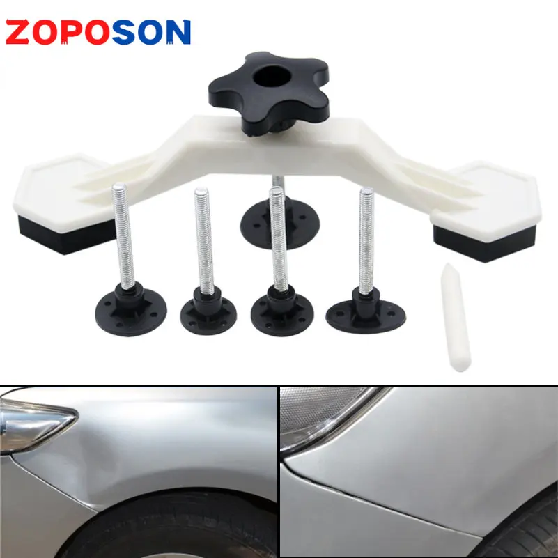 6Pcs Car Dent Repair Body Damage Fix Tool Pulling Bridge Puller Dent Removal Glue Tabs Hand Repair Tools Kit
6Pcs Car Dent Repair Body Damage Fix Tool Pulling Bridge Puller Dent Removal Glue Tabs Hand Repair Tools Kit