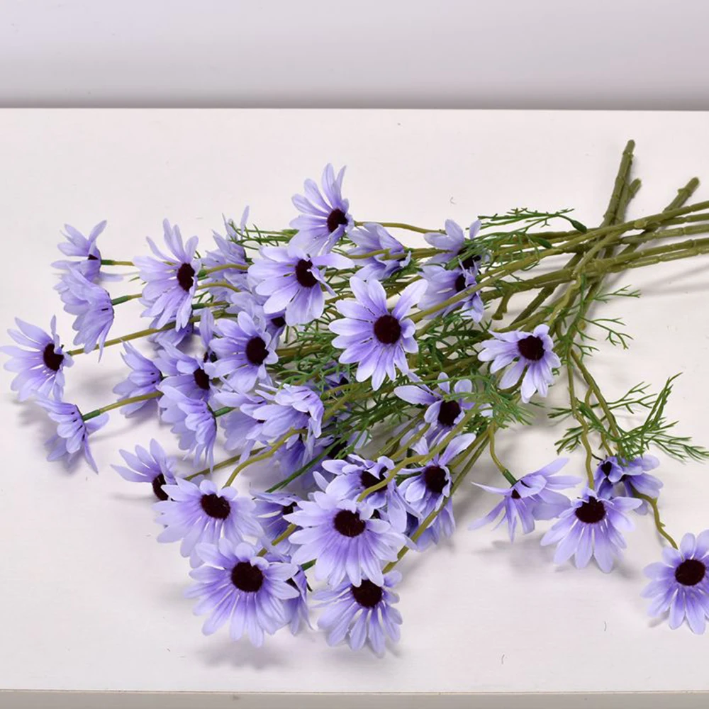 52cm Artificial White Daisy Flower Bouquet DIY Vase Home Garden Living Room Decoration Wedding Party Silk Fake Flowers
52cm Artificial White Daisy Flower Bouquet DIY Vase Home Garden Living Room Decoration Wedding Party Silk Fake Flowers