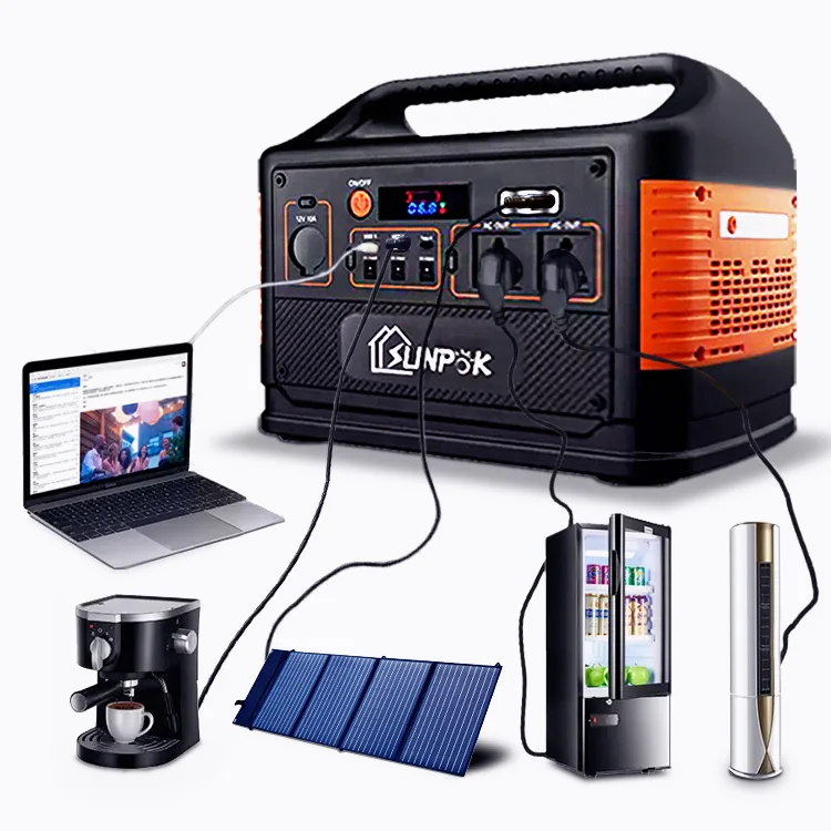 1000W Solar Portable Power Station Emergency Power Bank Fast Charging Ev Charger UPS Lithium phosphate portable energy storage
1000W Solar Portable Power Station Emergency Power Bank Fast Charging Ev Charger UPS Lithium phosphate portable energy storage