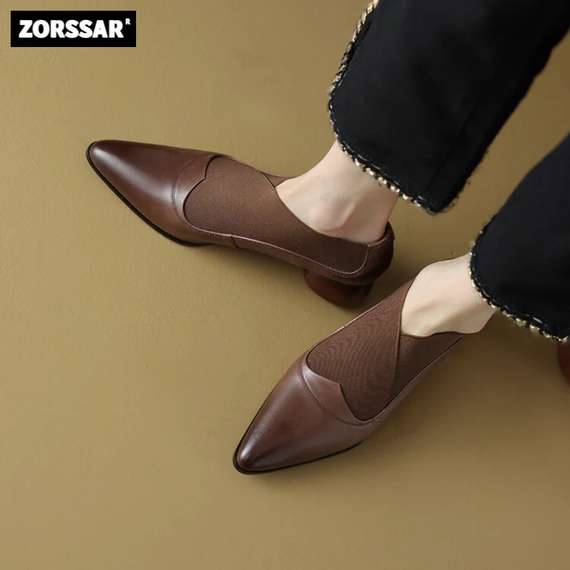 Plus Size Women Pumps Low heel leather Deep mouth Ponited Toe High Heels Fashion Party Wedding Shoes Women office career shoes
Plus Size Women Pumps Low heel leather Deep mouth Ponited Toe High Heels Fashion Party Wedding Shoes Women office career shoes