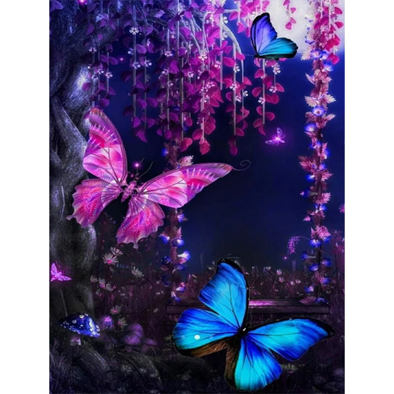 Full Acrylic 5D DIY Diamond Painting Colorful Butterfly Picture of Embroidery Drill Cross Stitch Mosaic Painting Home Decoration
Full Acrylic 5D DIY Diamond Painting Colorful Butterfly Picture of Embroidery Drill Cross Stitch Mosaic Painting Home Decoration