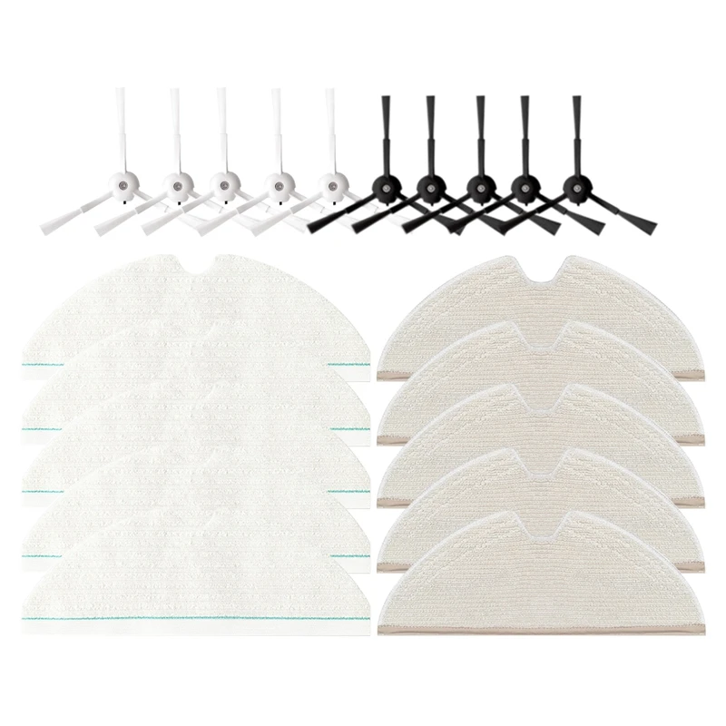 20PCS Washable Side Brush Mop Cloth For Roborock T8/Q7 Max / Max+ Robot Vacuum Cleaner Spare Accessories Kit
20PCS Washable Side Brush Mop Cloth For Roborock T8/Q7 Max / Max+ Robot Vacuum Cleaner Spare Accessories Kit