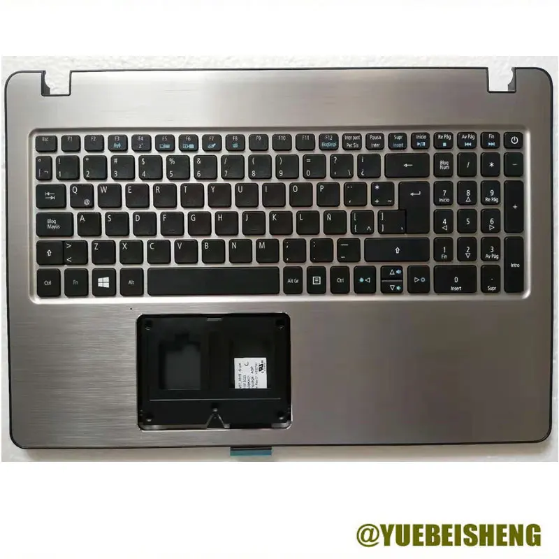 YUEBEISHENG New/Org For ACER F5-575G F5-573 F5-573G Palmrest Latin keyboard upper cover,Silver
YUEBEISHENG New/Org For ACER F5-575G F5-573 F5-573G Palmrest Latin keyboard upper cover,Silver