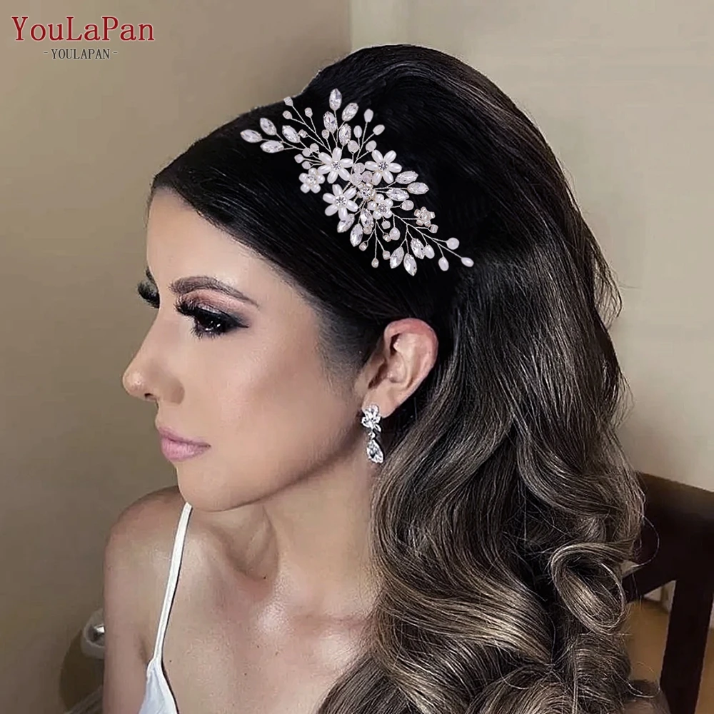 YouLaPan HP346 Silver Color Hair Comb for Woman Pearl Bride Hair Clip Rhinestone Bridal Headpiece Wedding Hair Ornament Headwear
YouLaPan HP346 Silver Color Hair Comb for Woman Pearl Bride Hair Clip Rhinestone Bridal Headpiece Wedding Hair Ornament Headwear