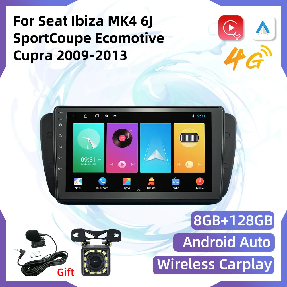 Автомобильный мультимедийный плеер для Seat Ibiza MK4 6J 2009-2013 2 Din Android автомобильное радио стерео GPS навигация Авторадио головное устройство Carplay
Автомобильный мультимедийный плеер для Seat Ibiza MK4 6J 2009-2013 2 Din Android автомобильное радио стерео GPS навигация Авторадио головное устройство Carplay