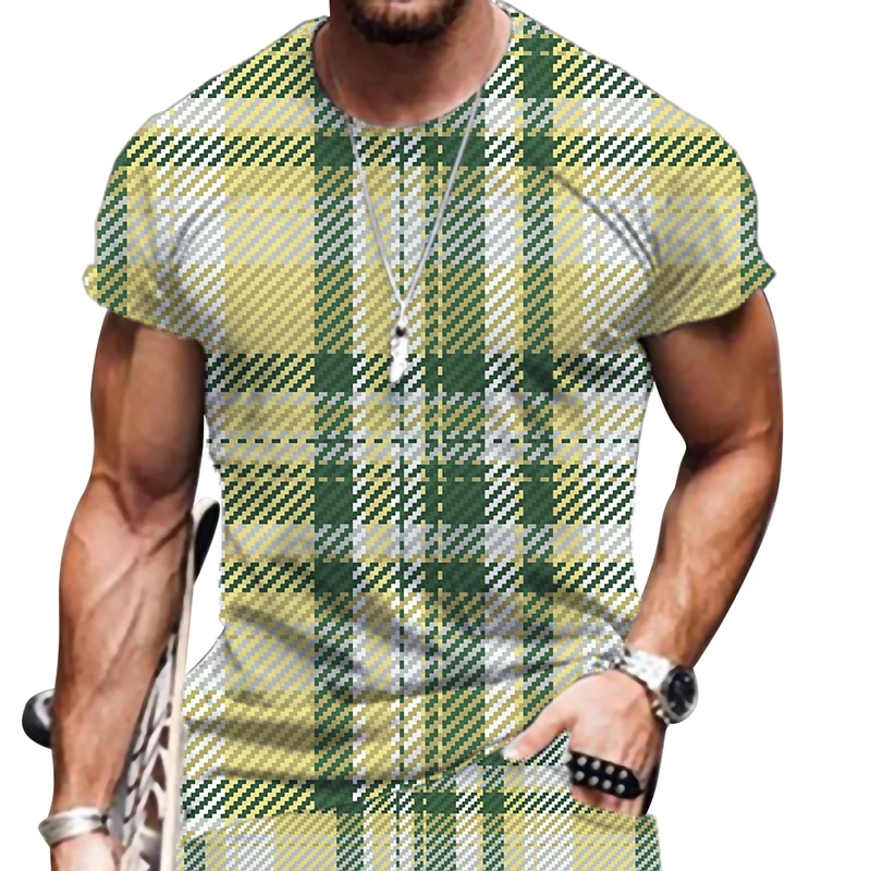 Plaid Stripe Pattern Spring Autumn Outfit O Neck Oversized T-shirt Fashion Hot Harajuku 2022 New 3D Printed 2-piece Set Funny
Plaid Stripe Pattern Spring Autumn Outfit O Neck Oversized T-shirt Fashion Hot Harajuku 2022 New 3D Printed 2-piece Set Funny