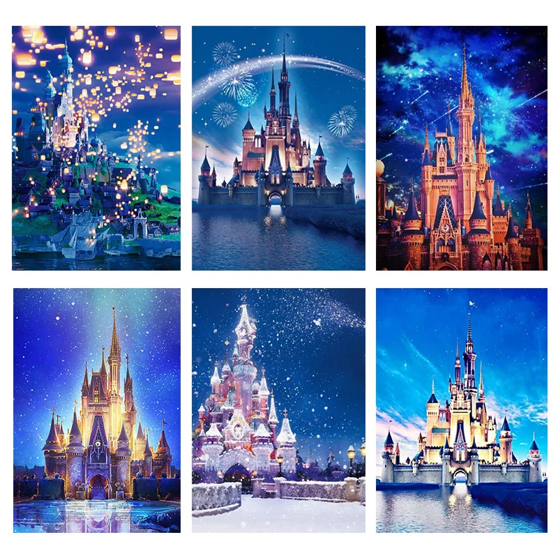 Disney 5D Diy Diamond Painting Princess Castle Cross Stitch Kits Diamond Embroidery Of Home Handwork Decor Children'S Gift Ll495
Disney 5D Diy Diamond Painting Princess Castle Cross Stitch Kits Diamond Embroidery Of Home Handwork Decor Children'S Gift Ll495