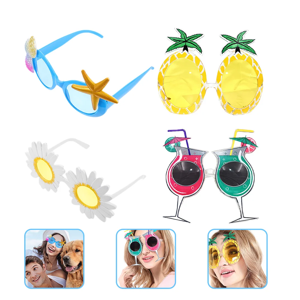 4Pcs Hawaii Beach Party Eye glasses Party Sunglasses Creative Eyeglasses Photo Prop
4Pcs Hawaii Beach Party Eye glasses Party Sunglasses Creative Eyeglasses Photo Prop