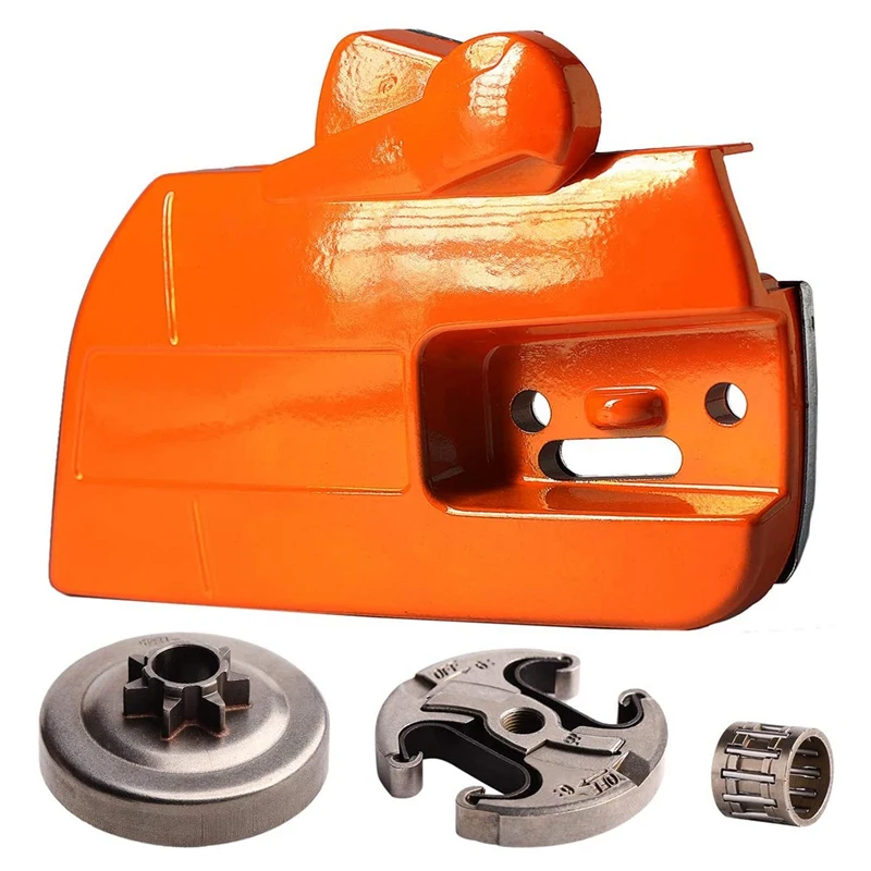 Chainsaw Chain Brake Clutch Side Cover And .325Inch 7T Clutch Drum Replacement Parts For Husqvarna 340 345 346 350
Chainsaw Chain Brake Clutch Side Cover And .325Inch 7T Clutch Drum Replacement Parts For Husqvarna 340 345 346 350