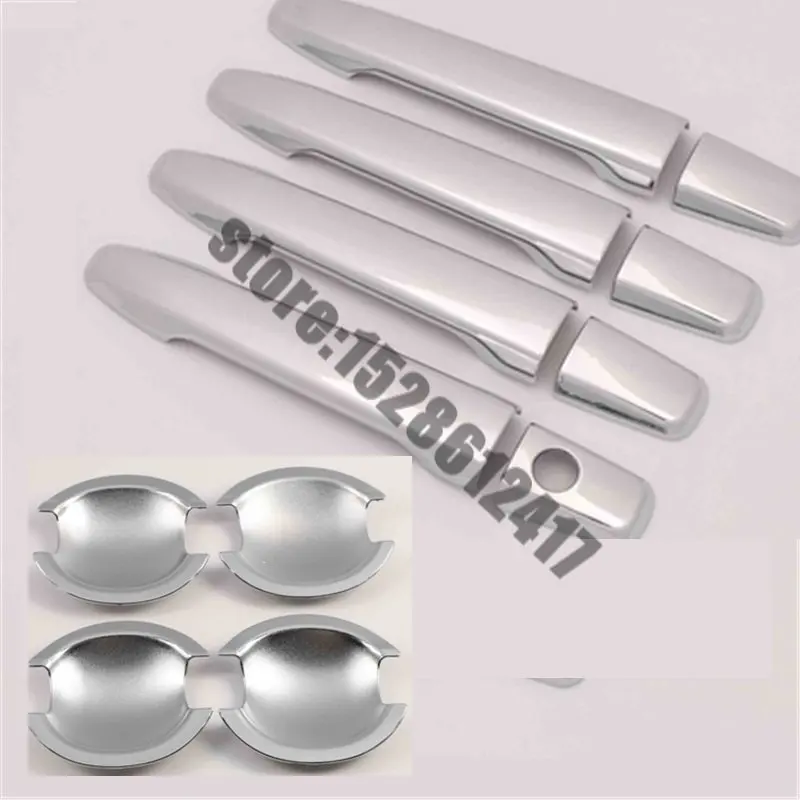 for Mitsubishi ASX 2010-2018 ABS Chrome Door Handle Bowl Door handle Protective covering Cover Trim Car Styling
for Mitsubishi ASX 2010-2018 ABS Chrome Door Handle Bowl Door handle Protective covering Cover Trim Car Styling