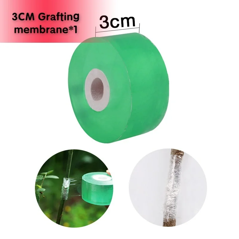 3cm 100M/Roll Parafilm Grafting Tape Garden Fruit Tree Secateurs Engraft Branch Gardening Bind Belt Tree Nursery Tie Tape
3cm 100M/Roll Parafilm Grafting Tape Garden Fruit Tree Secateurs Engraft Branch Gardening Bind Belt Tree Nursery Tie Tape