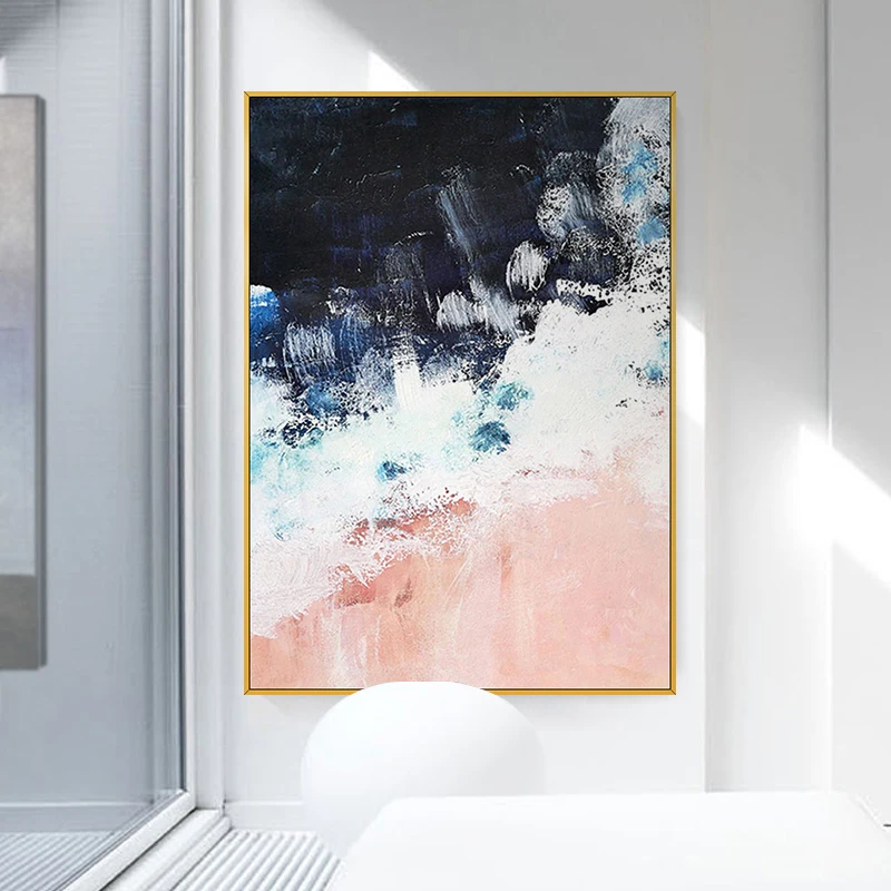 Hand Painted Oil Painting On Canvas Romantic Beach Living Room Decorative Painting Dining Room Hanging Picture Frameless
Hand Painted Oil Painting On Canvas Romantic Beach Living Room Decorative Painting Dining Room Hanging Picture Frameless