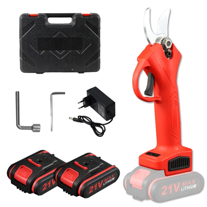 Cordless 21v Elertrich Branch Scissor 25mm Pruner Garden Tree Grape Electric Pruning Shears Sale
Cordless 21v Elertrich Branch Scissor 25mm Pruner Garden Tree Grape Electric Pruning Shears Sale