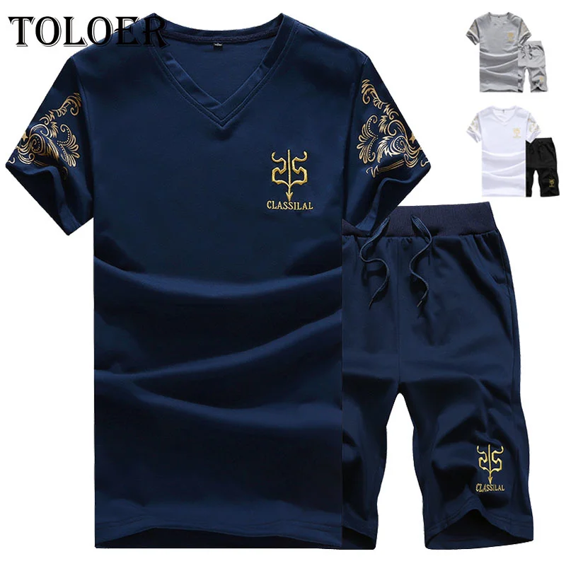 2022 New Men's T-shirt + Shorts Set Summer Breathable Casual T shirt Running Set Fashion Harajuku Printed Men Sport 2 Piece Suit
2022 New Men's T-shirt + Shorts Set Summer Breathable Casual T shirt Running Set Fashion Harajuku Printed Men Sport 2 Piece Suit