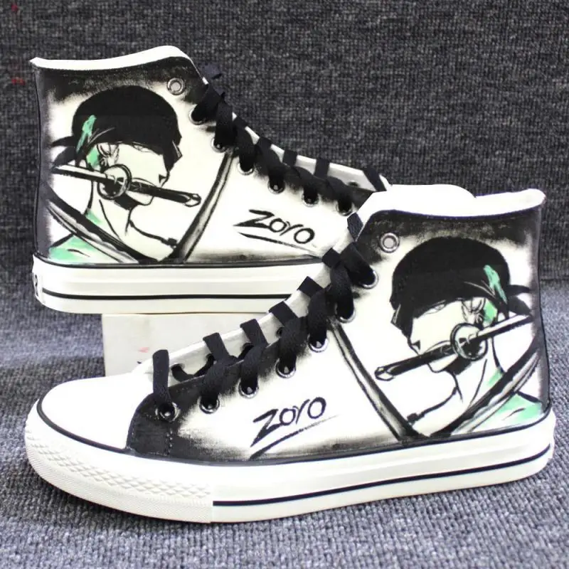New Anime One Piece Printing High Top Canvas Shoes Sneakers Luffy Roronoa Zoro Ace Men Women Prints Casual Shoes Flat Shoes Gift
New Anime One Piece Printing High Top Canvas Shoes Sneakers Luffy Roronoa Zoro Ace Men Women Prints Casual Shoes Flat Shoes Gift
