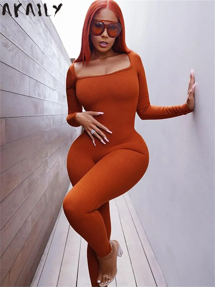 Akaily Fall Rufous Backless Long Sleeveless U Neck Jumper Casual Outfits For Women 2023 Streetwear Bodycon Tracksuit One Pieces
Akaily Fall Rufous Backless Long Sleeveless U Neck Jumper Casual Outfits For Women 2023 Streetwear Bodycon Tracksuit One Pieces
