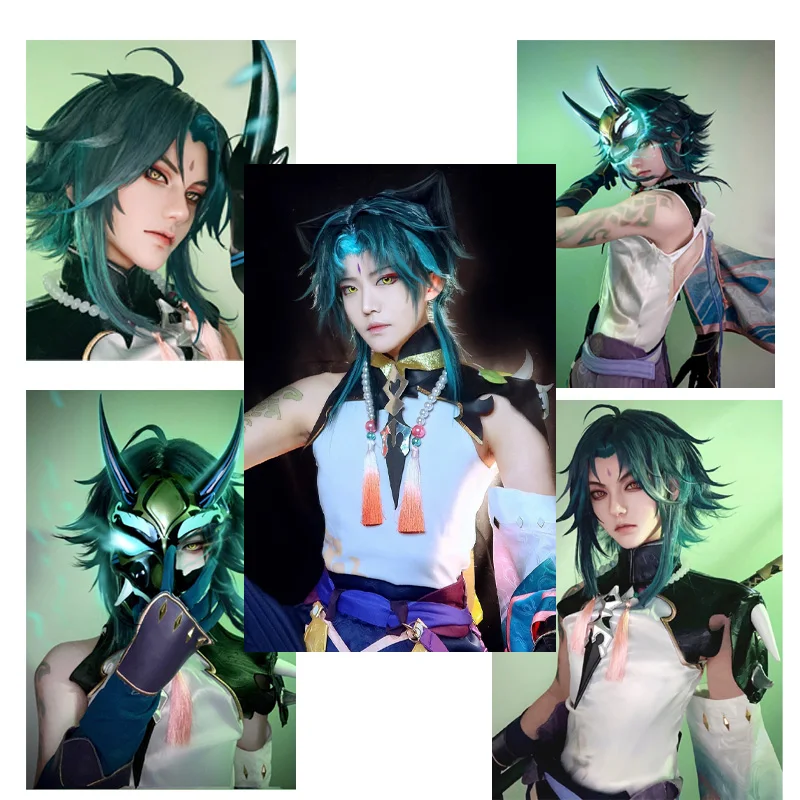 Genshin Impact Xiao Cosplay Costume Anime Xiao Kimono Game Suit Uniform Wig Game Halloween Costumes For Men Women
Genshin Impact Xiao Cosplay Costume Anime Xiao Kimono Game Suit Uniform Wig Game Halloween Costumes For Men Women
