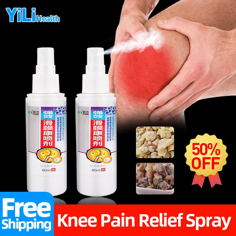 Knee Joints Pain Relief Spray Treat Synovitis Rheumatic Arthritis Thigh Soreness Body Joint Ache Health Care Liquid
Knee Joints Pain Relief Spray Treat Synovitis Rheumatic Arthritis Thigh Soreness Body Joint Ache Health Care Liquid