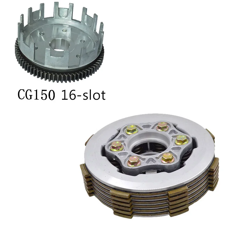 Motorcycle 6Column Enhanced Clutch 6pcs Friction Disc Center Outer Clutch 16-slot Clutch Gear for CG150 175 200 250 ATV Buggy
Motorcycle 6Column Enhanced Clutch 6pcs Friction Disc Center Outer Clutch 16-slot Clutch Gear for CG150 175 200 250 ATV Buggy