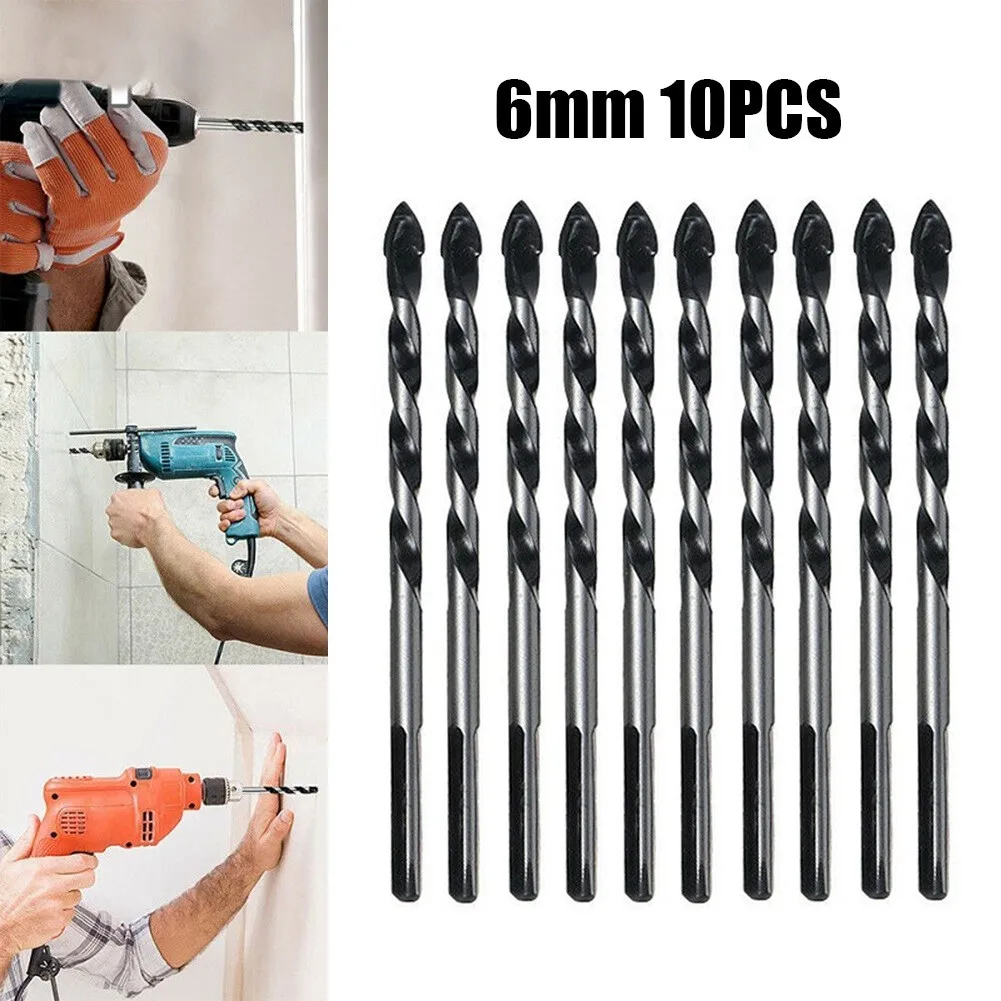 10PCS 6mm Tungsten Carbide Drill Bit Set For Porcelain Tile Concrete Brick Glass Woodworking Tools Herramientas Furadeiras
10PCS 6mm Tungsten Carbide Drill Bit Set For Porcelain Tile Concrete Brick Glass Woodworking Tools Herramientas Furadeiras