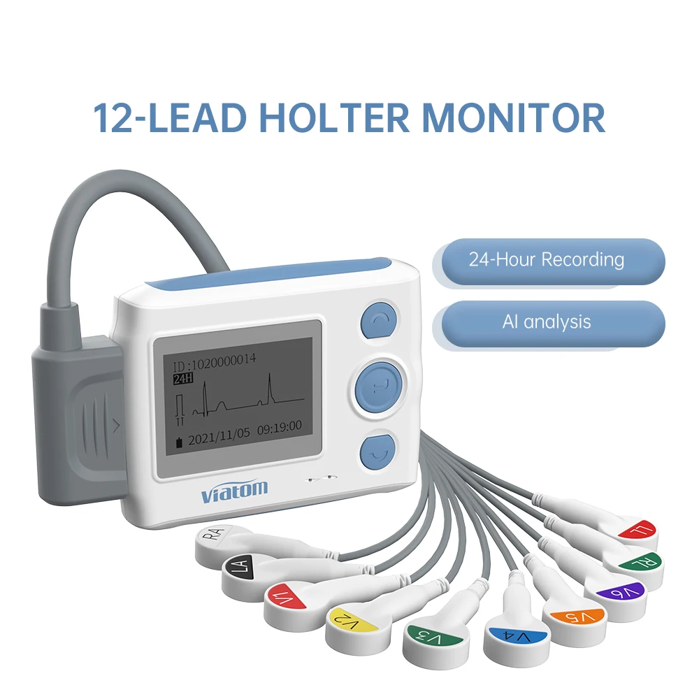 Viatom Th12 12 Lead 24 Hor Portable 12 Channel Holter Recorder Cable Ecg Machine Heart Rate Device Monitor Ekg Electrodes Ecg
Viatom Th12 12 Lead 24 Hor Portable 12 Channel Holter Recorder Cable Ecg Machine Heart Rate Device Monitor Ekg Electrodes Ecg