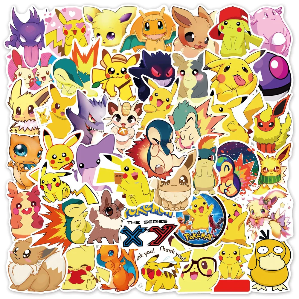 10/30/50PCS Pet Pikachu Anime Graffiti Stickers Car Trolley Case Laptop Skateboard Waterproof Decorative Stickers Wholesale
10/30/50PCS Pet Pikachu Anime Graffiti Stickers Car Trolley Case Laptop Skateboard Waterproof Decorative Stickers Wholesale
