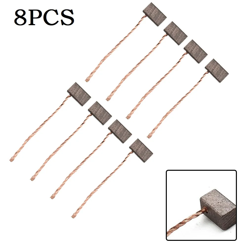 8 Pcs Carbon Brush Replacements 6x6x10mm For Blower Motor Fan Motor Windshield Wiper Motor Electric Power Tool Accessories
8 Pcs Carbon Brush Replacements 6x6x10mm For Blower Motor Fan Motor Windshield Wiper Motor Electric Power Tool Accessories