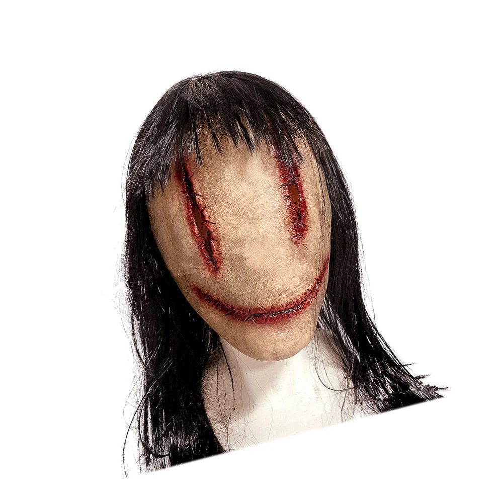 Mask Halloween Ornament Party Scary Horrific Face Creep Cosplay Haunted House Prop
Mask Halloween Ornament Party Scary Horrific Face Creep Cosplay Haunted House Prop