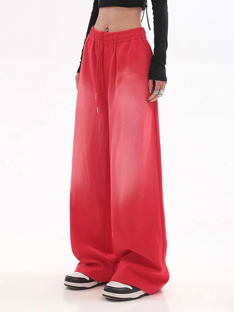 Autumn Winter 2022 Red Joggers Sweatpants Women Korean Casual Fashion Jogging Tide Sports Pants Loose Wide Leg Trousers Female
Autumn Winter 2022 Red Joggers Sweatpants Women Korean Casual Fashion Jogging Tide Sports Pants Loose Wide Leg Trousers Female