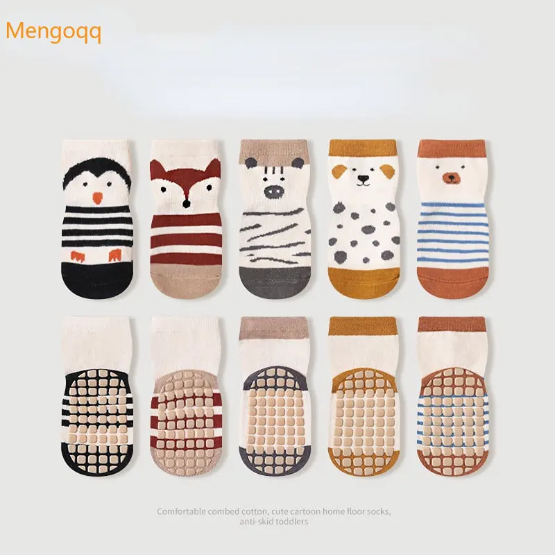 Mengoqq Kids Girl Boys Spring Autumn New Cartoon Silicone Indoor Non-slip Thickened Warm Early Teaching Step Socks 0-5Y
Mengoqq Kids Girl Boys Spring Autumn New Cartoon Silicone Indoor Non-slip Thickened Warm Early Teaching Step Socks 0-5Y