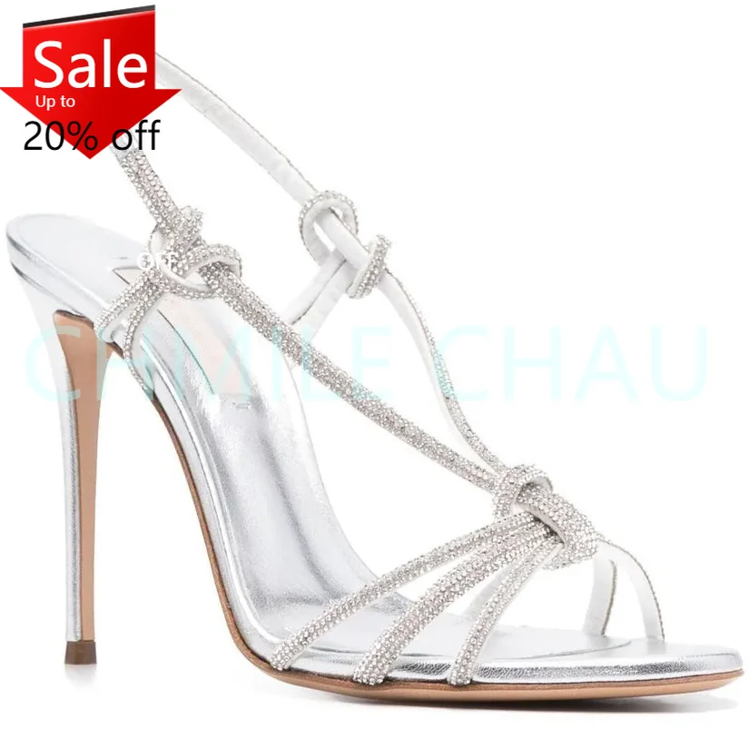 CHMILE CHAU Women Stiletto High Heel Ankle Strap Rhineston Sandal Sexy Evening Dress Shoe Big Size Crystal Talon Femme 14-CHC-30 
CHMILE CHAU Women Stiletto High Heel Ankle Strap Rhineston Sandal Sexy Evening Dress Shoe Big Size Crystal Talon Femme 14-CHC-30