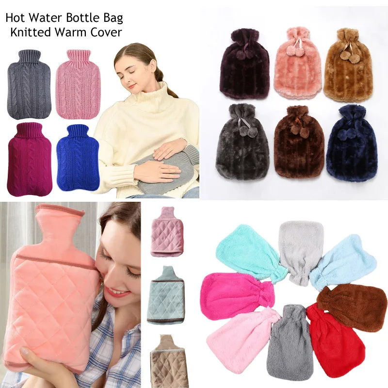 2000ml Hot Water Bottles Cover Solid Color Thermos Soft Knitted Protective Cover Removable Washable Winter Hand Warmer Supplies
2000ml Hot Water Bottles Cover Solid Color Thermos Soft Knitted Protective Cover Removable Washable Winter Hand Warmer Supplies